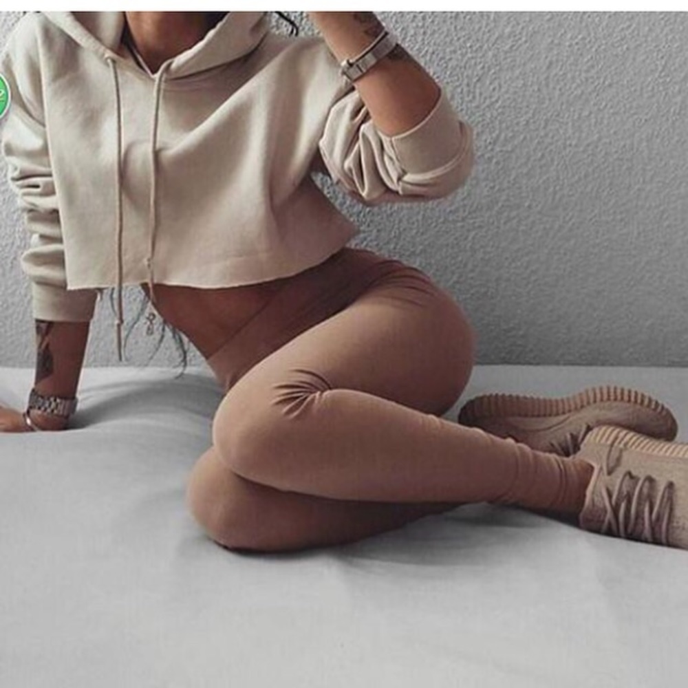 Nude Crop Top